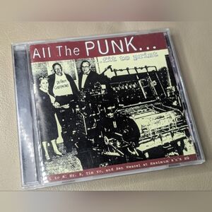 All The Punk...Fit to Print (1995, CD Newspeak records) Punk compilation CD